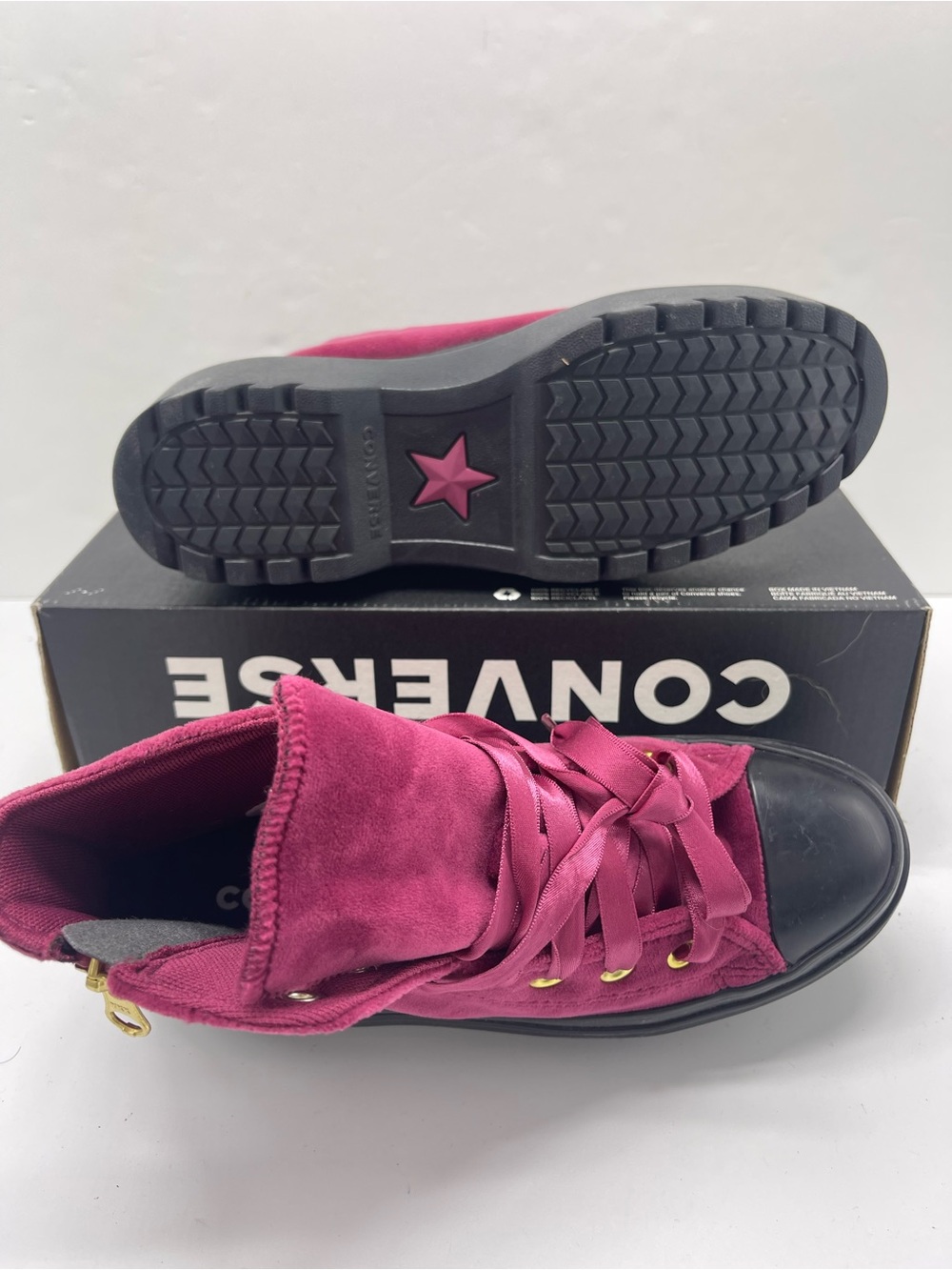 Converse WMNS A05442C
CTAS LUGGED LIFT H LEGEND BERRY/BLACK/BLACK Sneakers - Picture 5 of 16